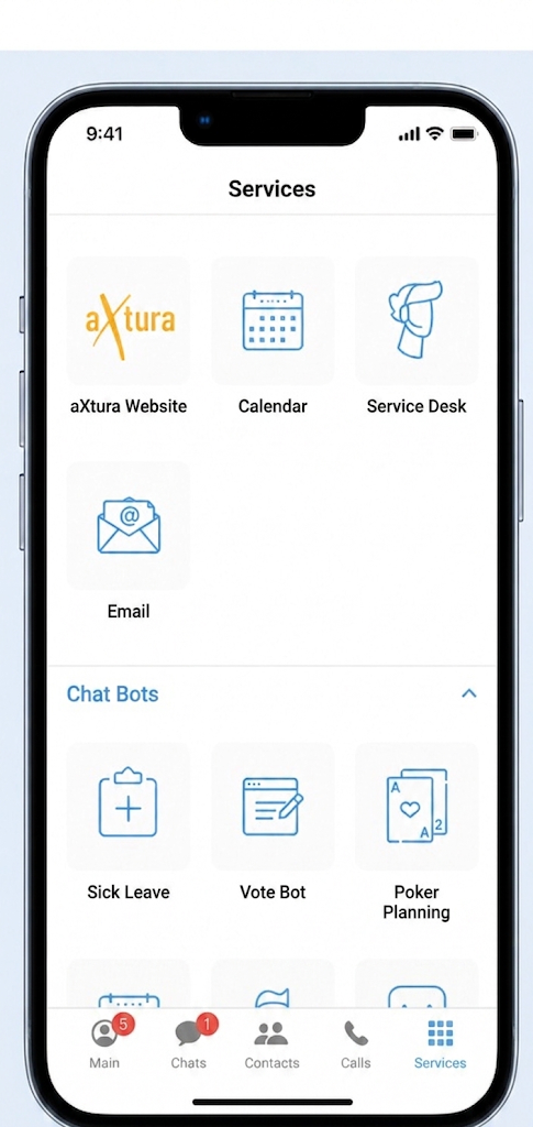 aXtura SmartApps 员工个人中心