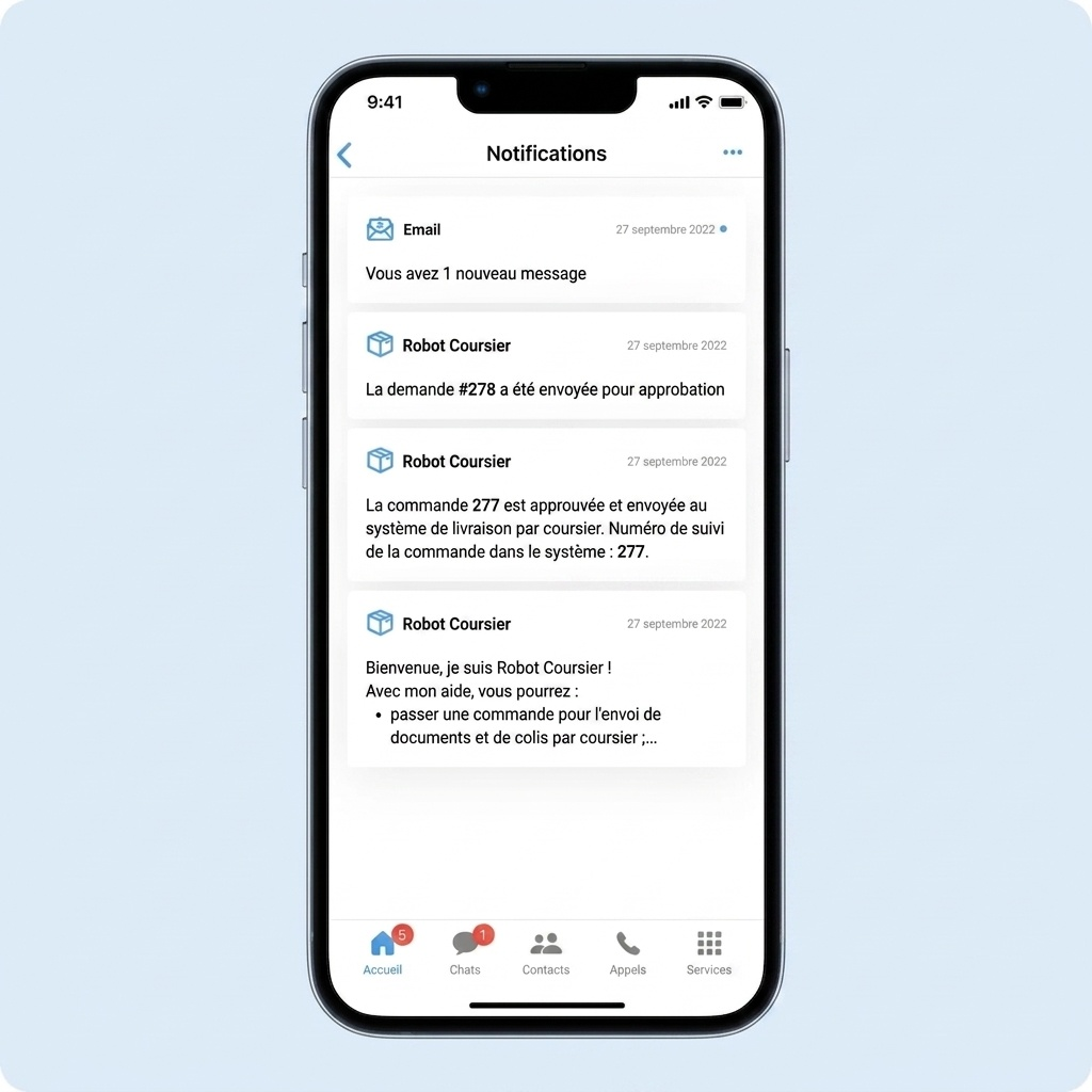 aXtura SmartApps 服务器通知